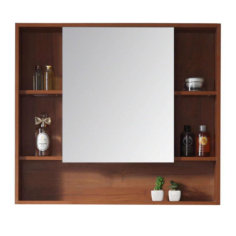 AllModern Lee Surface Mount Framed Medicine with 7 Shelves